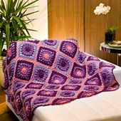 plaid au crochet modèle gratuit