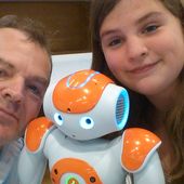 NAO le robot vendeur de chez Darty. -