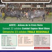 Calendario Batailles de Reines 2016 - Les Reines de la Vallée d'Aoste
