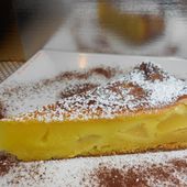 fondant aux pommes mascarpone