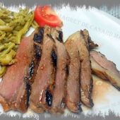 magret de canard mariné