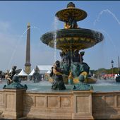 Que d'eau !... les fontaines de la Place de la Concorde - Images du Beau du Monde