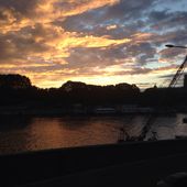 Nuit blanche, ça commence par un beau coucher ! - Images du Beau du Monde