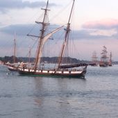 Un soir à Port-Blanc - Images du Beau du Monde