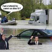 Valls tente d'intrumentaliser les inondations contre le mouvement! - Front Syndical de Classe
