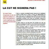 Le fédération CGT des cheminots ne signera pas l'accord d'entreprise - Front Syndical de Classe