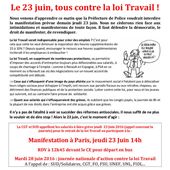 Les appels au 23 et au 28 se multiplient - Front Syndical de Classe
