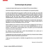 Dans les transports aussi la répression de classe! - Front Syndical de Classe