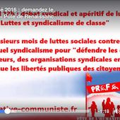 Syndicalisme, luttes mouvement social à la fête de l'Huma ce week-end - Front Syndical de Classe