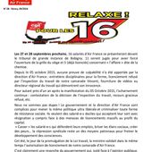 Air France : relaxe pour les 16, rendez-vous le 27 septembre à Bobigny - Front Syndical de Classe