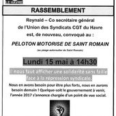 Le Havre contre la répression syndicale
