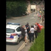 Banderole "NON A LA LOI TRAVAIL" interdite sur el Tour de France !
