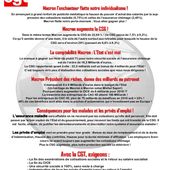 En marche ... vers le désastre ? ... OU vers le 12 septembre - Front Syndical de Classe