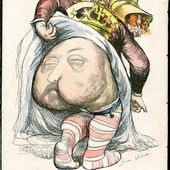 "L'impudique Albion" de Jean Veber : un dessin censuré ? -