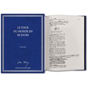 Manuscrit original | Le tour du monde en 80 jours | Editions des Saints Pères