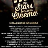 Les stars font leur cinéma : liste des titres de l'album. - LeBlogTvNews