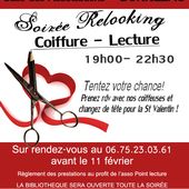 PLANNING OUVERT pour soirée relooking coiffure