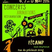 Festival Les Herbes Folles .Vendredi 6 Samedi 7 et dimanche 8 mai 2016 à Fecamp