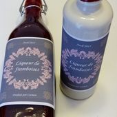 Liqueur de framboises - Cuisine gourmande de Carmencita