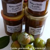 Confiture de reines claudes du jardin - Cuisine gourmande de Carmencita