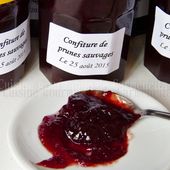 Confiture de prunes sauvages - Cuisine gourmande de Carmencita