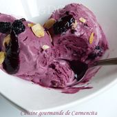 Glace crémeuse aux mûres sauvages - Cuisine gourmande de Carmencita