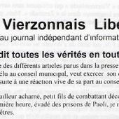 Le Vierzonnais libéré, un torchon frontiste imprimé à... Méreau ! - Vierzonitude