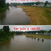 A Vierzon, le Cher grimpe à vitesse grand V - Vierzonitude