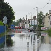 La route de Foëcy est inondée (photos et vidéo) - Vierzonitude