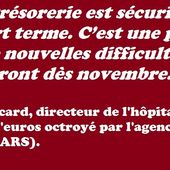 Hôpital de Vierzon : de nouvelles difficultés financières apparaîtront en novembre - Vierzonitude