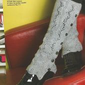 Tutoriel tricot - Guêtres -