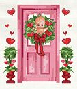 Tutoriel Broderie - Porte fleurie Février - Passionnement Créative