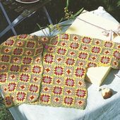 Tutoriel Crochet - Gilet printanier taille 18 mois - Passionnement Créative