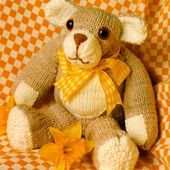Tutoriel Tricot - Ours moderne - Passionnement Créative