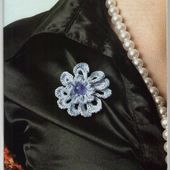 Tutoriel au crochet - Broche - Passionnement Créative