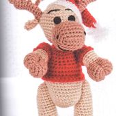 Tutoriel au crochet - Renne - Passionnement Créative