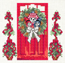 Tutoriel Broderie - Porte fleurie Décembre - Passionnement Créative