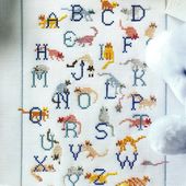 Tutoriel broderie - Abécédaire chats - Passionnement Créative