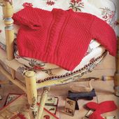 Tutoriel tricot - Layette A l'heure de la récré - Passionnement Créative
