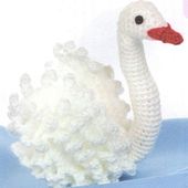 Tutoriel au crochet - un cygne - Passionnement Créative
