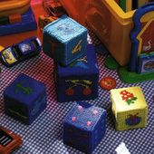 Tutoriel Tricot - Cubes - Passionnement Créative
