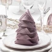 Tutoriel divers - Serviette sapin - Passionnement Créative