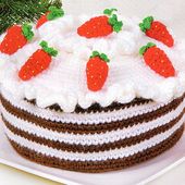 Tutoriel au crochet - un gâteau au crochet - Passionnement Créative
