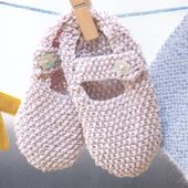 Tutoriel tricot - Chaussons tendres babies - Passionnement Créative