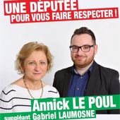 Législatives 2017 - 10 - Annick Le Poul (Parti Communiste / Front de Gauche) - Orsay en Action