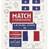 Match d'improvisation : Québec-France - Critique Humoristes