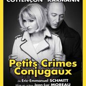Eric-Emmanuel Schmitt - " Petits crimes conjugaux " - Critique Humoristes