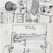 Creation of a manga by Mélian (5°4) (writing) & Fadi (5°4) (ideas)