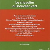 Le Chevalier au Bouclier vert (1) : Présentation et situation initiale - blog d'aide professeur de français pour les élèves cours 6e 5e 4e 3e brevet révision contrôle lecture rédaction college lycée littérature réussite brevet HDAidée loisir