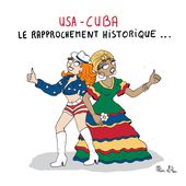 USA-CUBA : LE RAPPROCHEMENT HISTORIQUE !